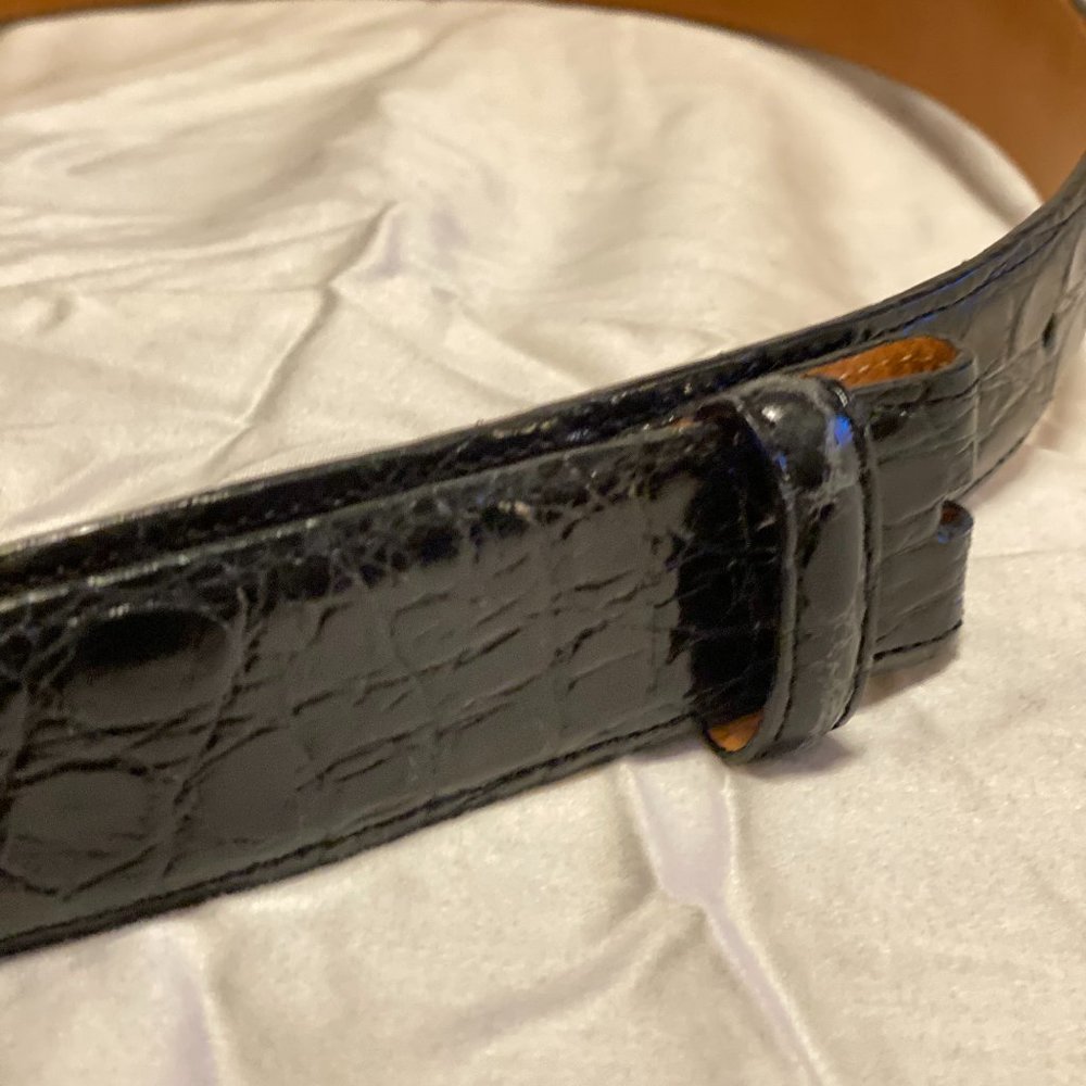 Martin Dingman Alligator Belt Strap